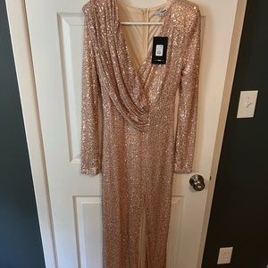 Never worn fashion nova sequin dress